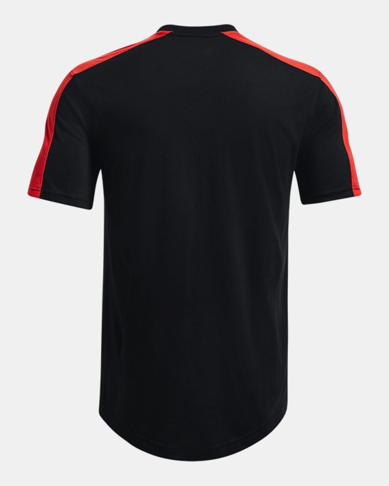 Men's UA Athletic Department Pocket T-Shirt, Black, pdpMainDesktop image number 5